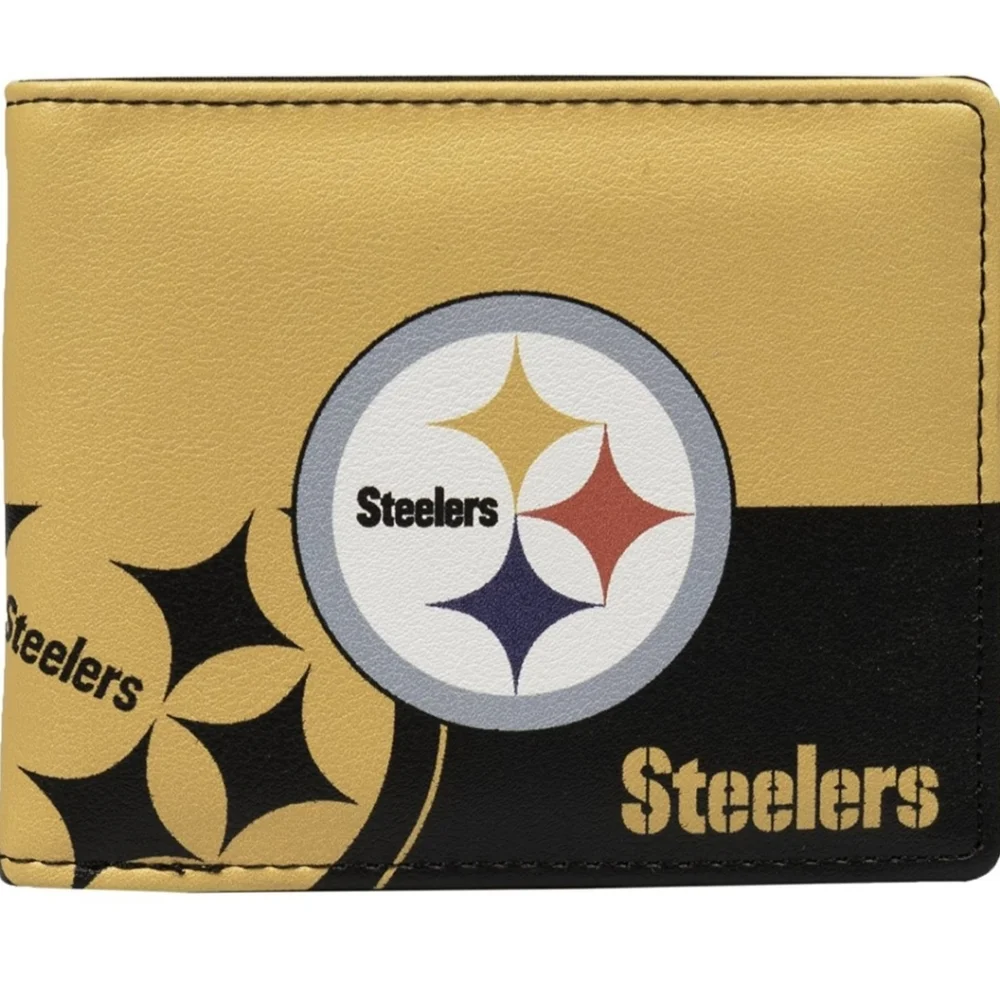 New Steelers bi fold wallet